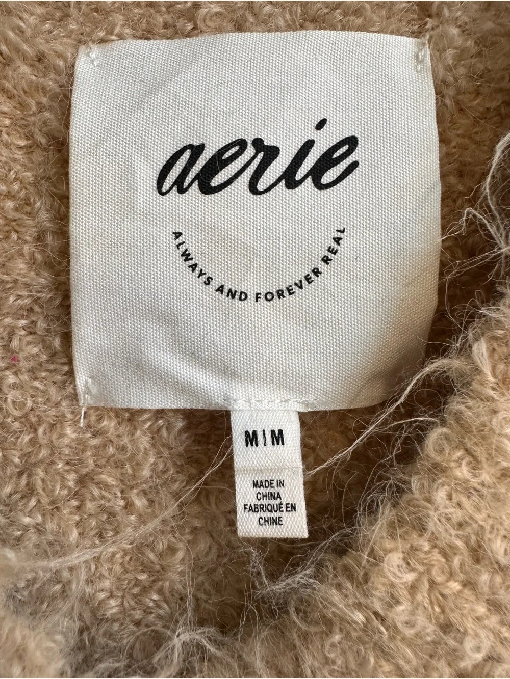 aerie Black Straight-Leg High-Rise Jeans